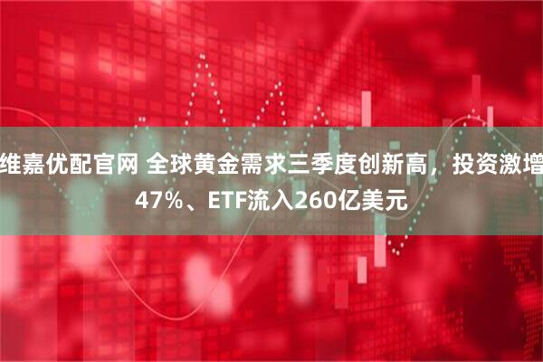 维嘉优配官网 全球黄金需求三季度创新高，投资激增47%、ETF流入260亿美元