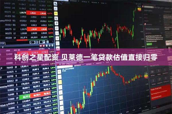 科创之星配资 贝莱德一笔贷款估值直接归零
