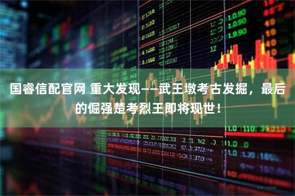 国睿信配官网 重大发现——武王墩考古发掘，最后的倔强楚考烈王即将现世！