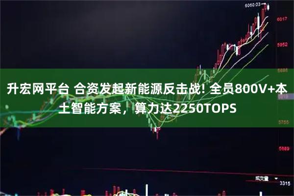 升宏网平台 合资发起新能源反击战! 全员800V+本土智能方案，算力达2250TOPS