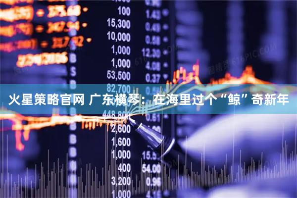 火星策略官网 广东横琴：在海里过个“鲸”奇新年